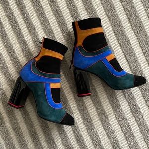 Pierre Hardy EUC Fabulous Art Deco Boots